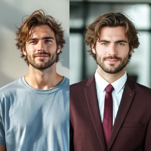 LinkedIn headshot example